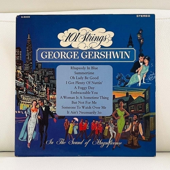 LP 101 Strings - George Gershwin Vinyl Record - Picture 1 of 2